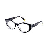 BLACK/TRANSPARENT