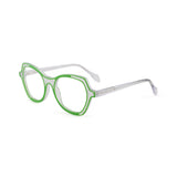 GREEN/TRANSPARENT
