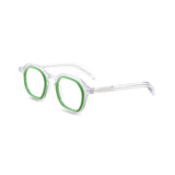 GREEN/TRANSPARENT