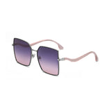 SILVER/PINK DC.BLUE LENS