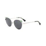GREEN/SILVER