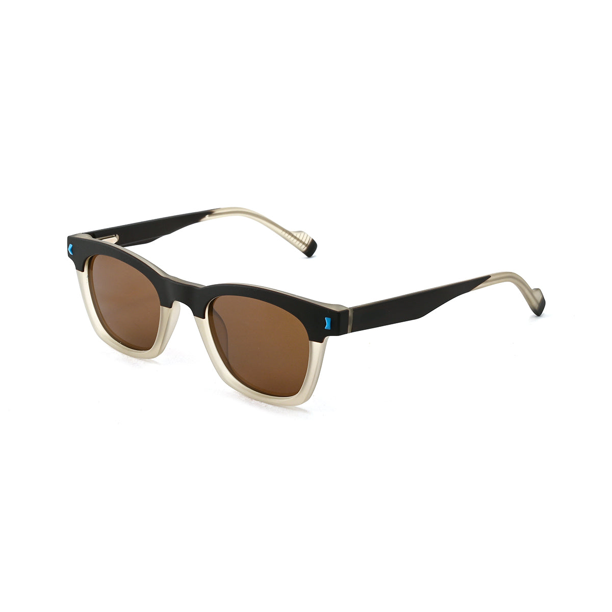BROWN/BLUE