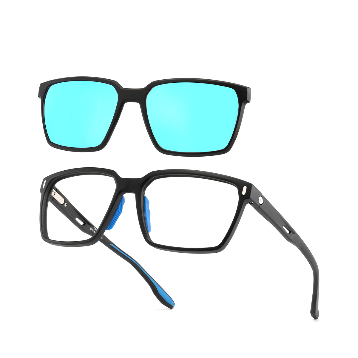 BLACK/BLUE