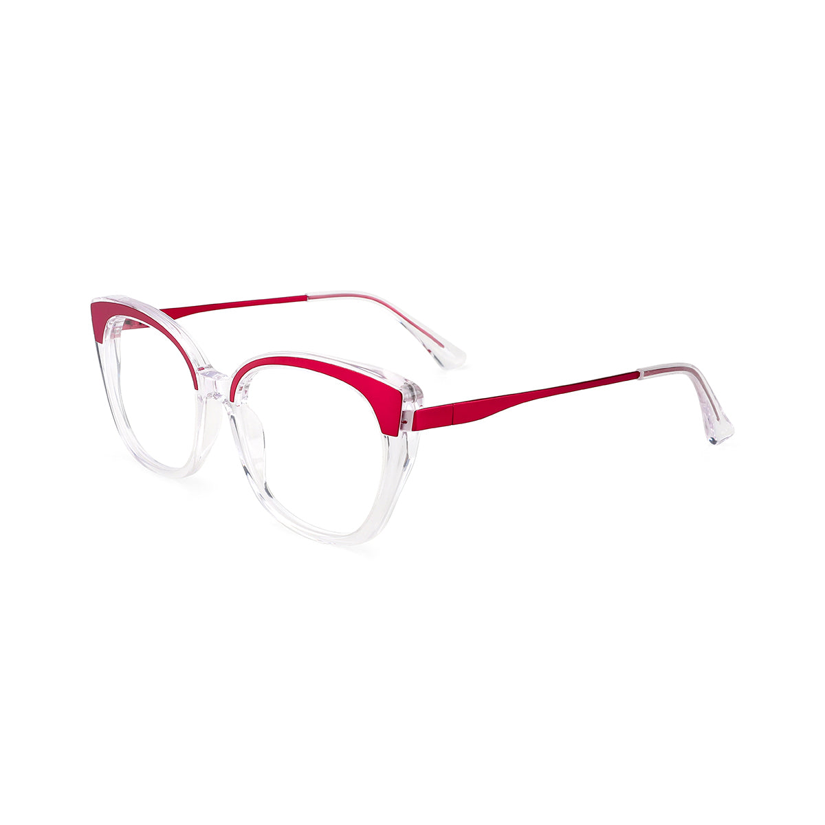 TRANSPARENT/RED