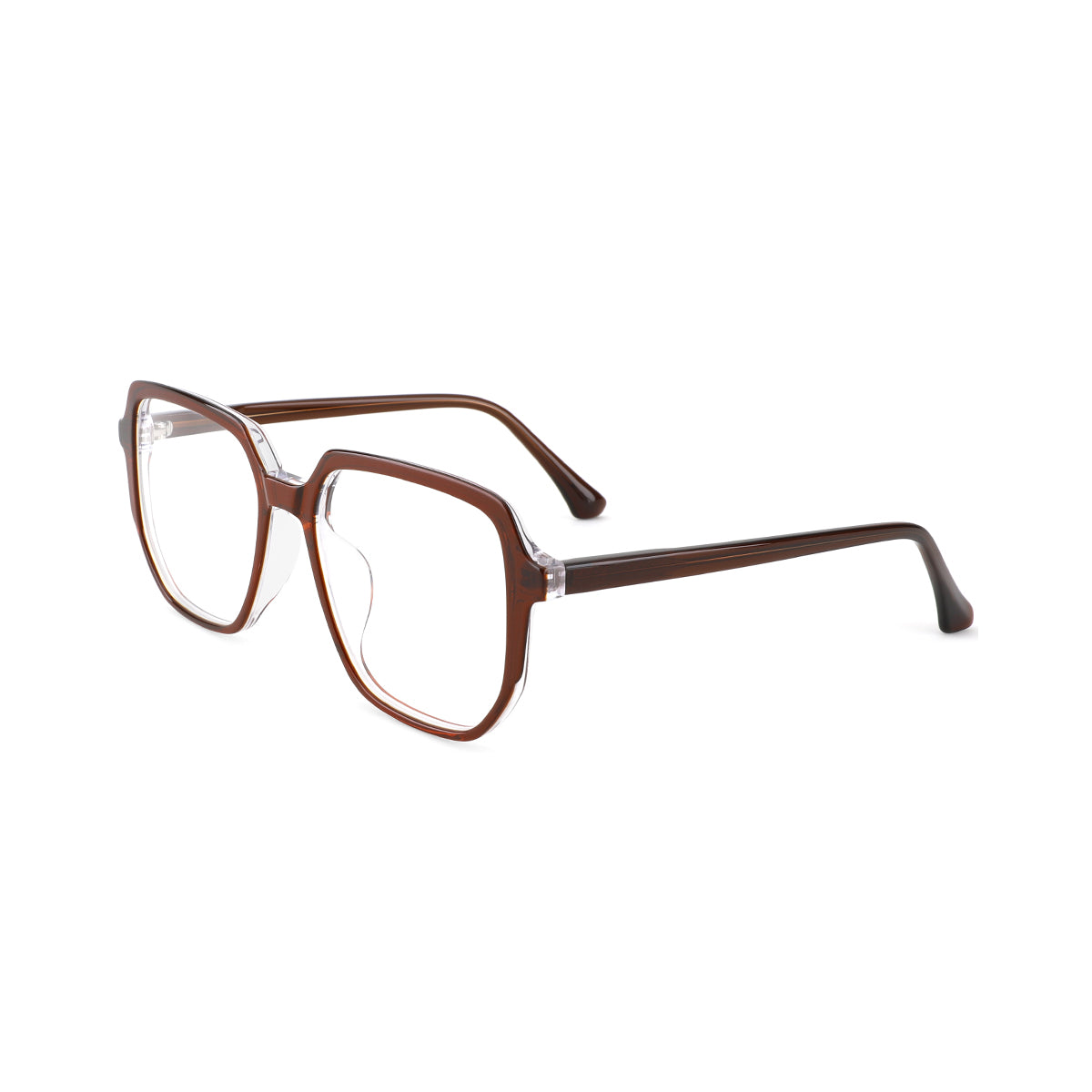 BROWN/TRANSPARENT