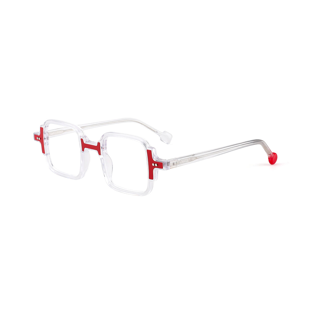 TRANSPARENT/RED