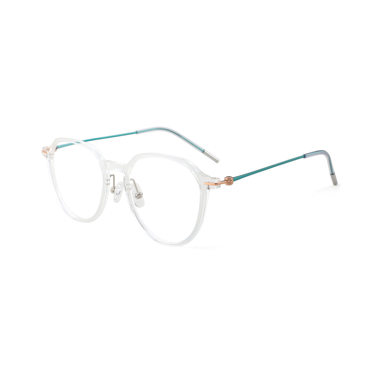 TRANSPARENT/ROSE GOLD