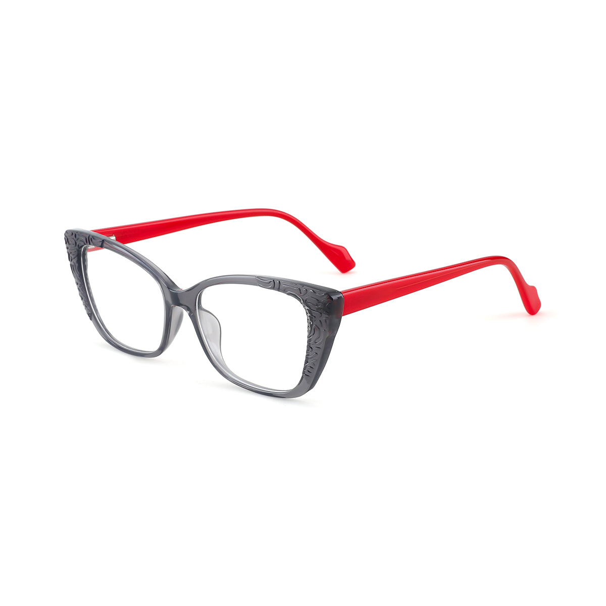 GRAY/RED