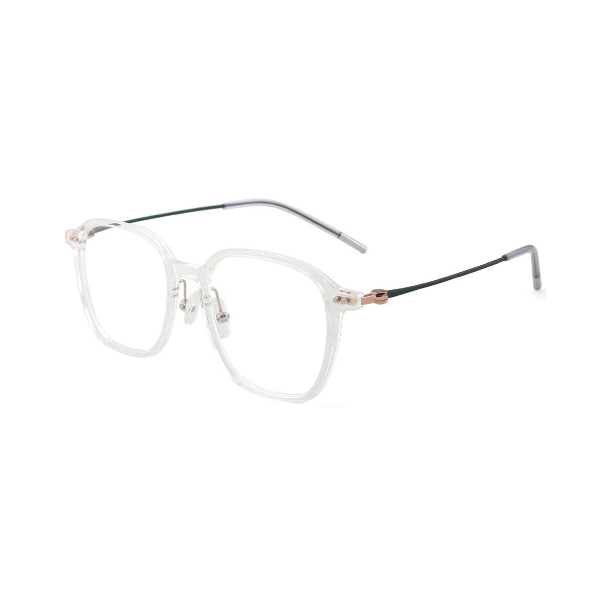 TRANSPARENT/ROSE GOLD