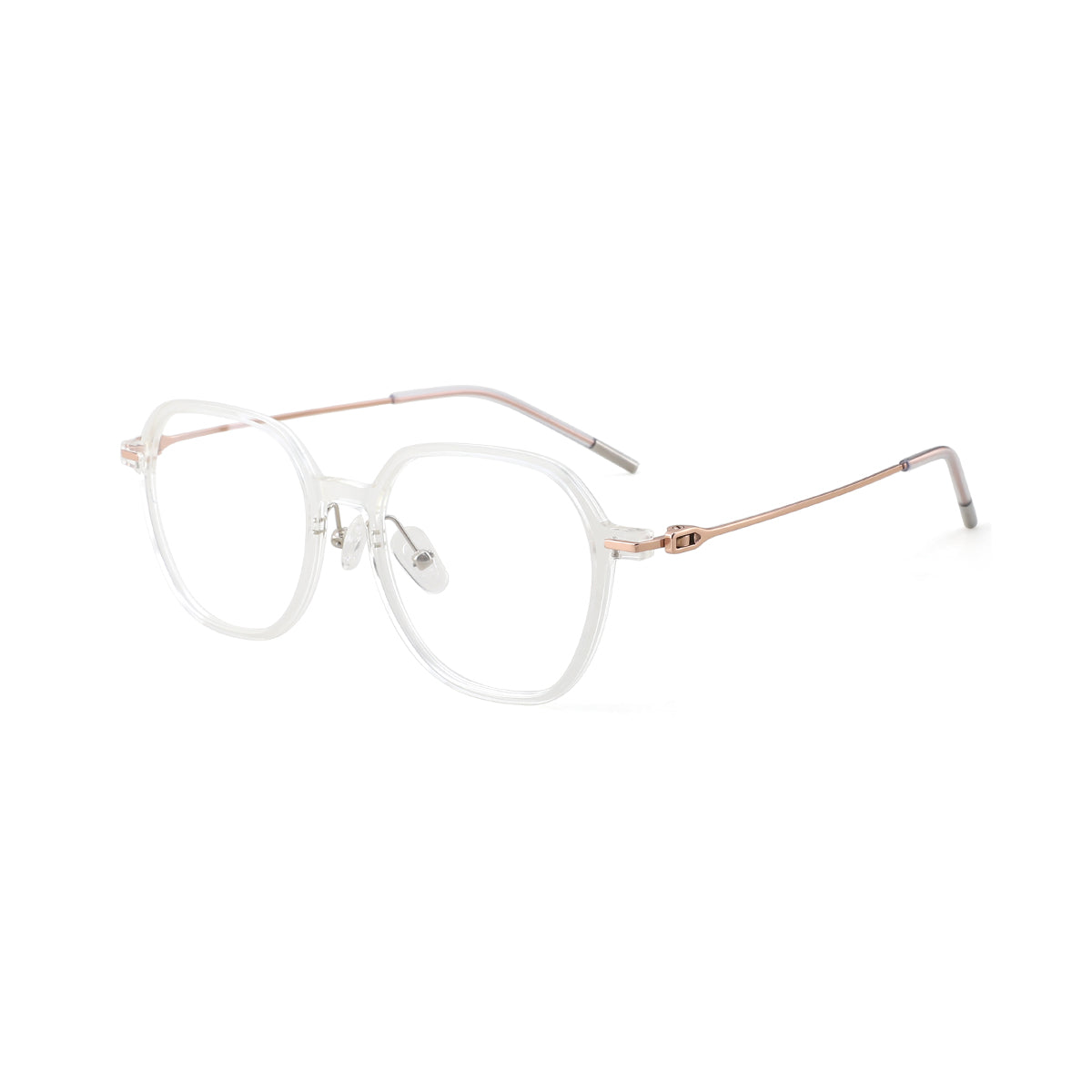 TRANSPARENT/ROSE GOLD