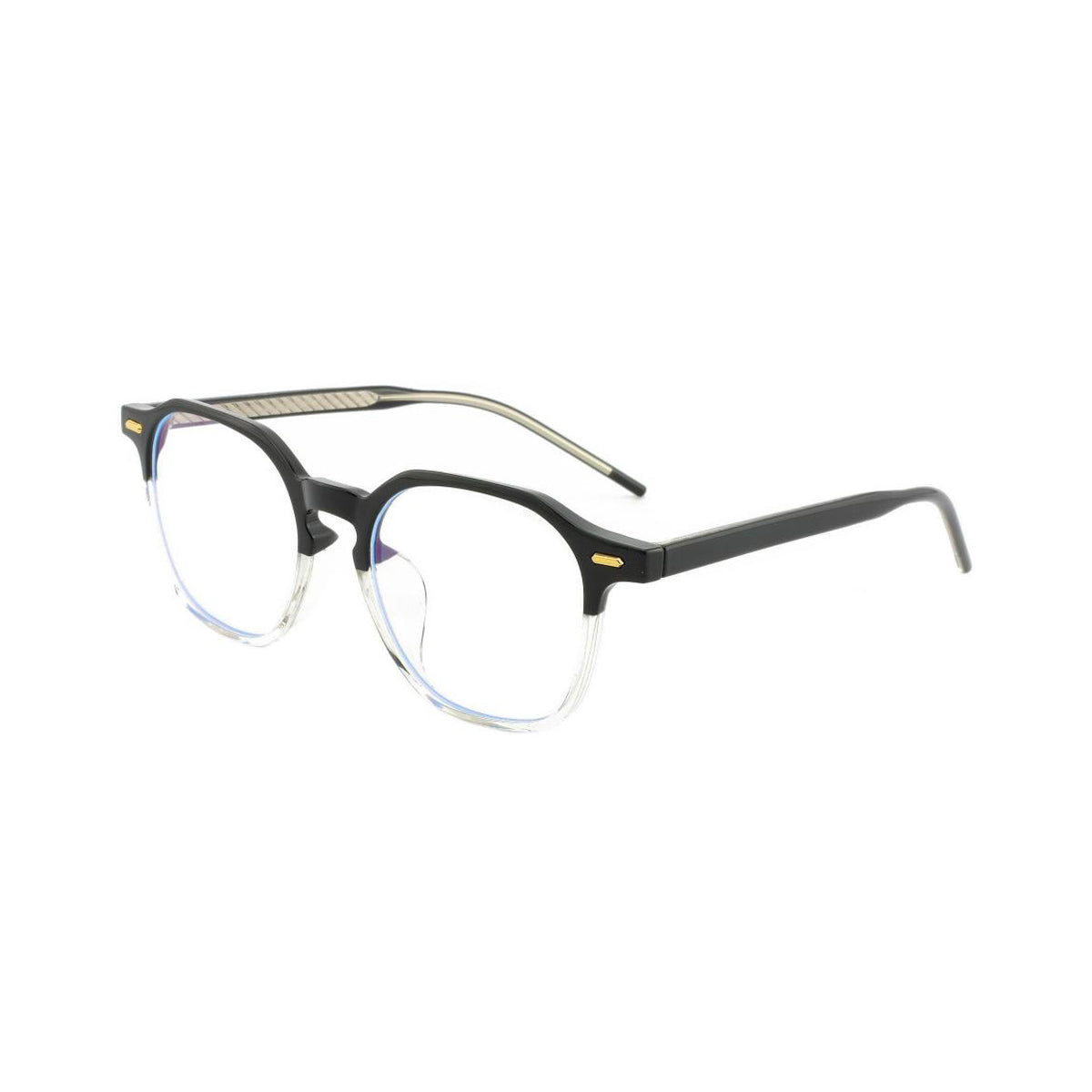 BLACK/TRANSPARENT
