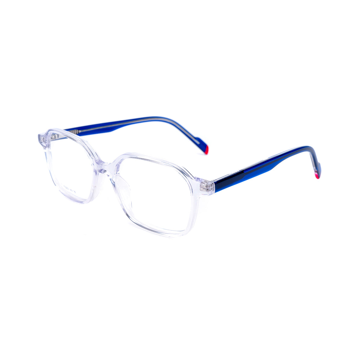 TRANSPARENT/BLUE