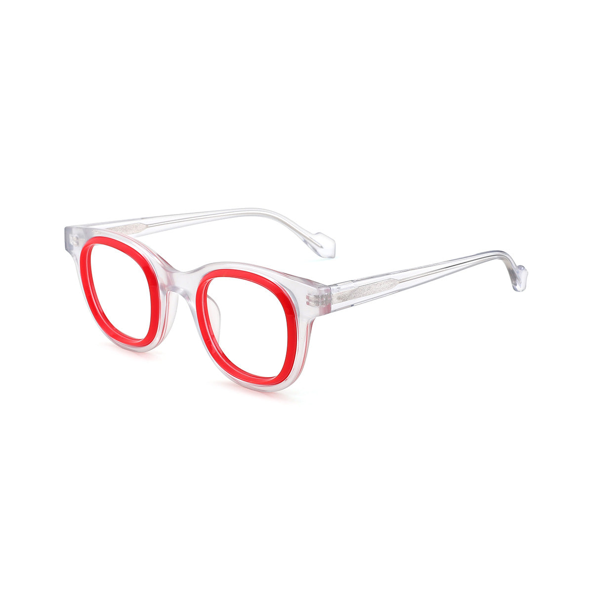 TRANSPARENT/RED