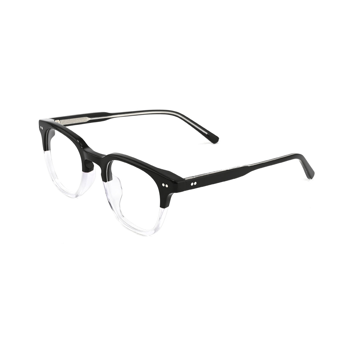 BLACK/TRANSPARENT