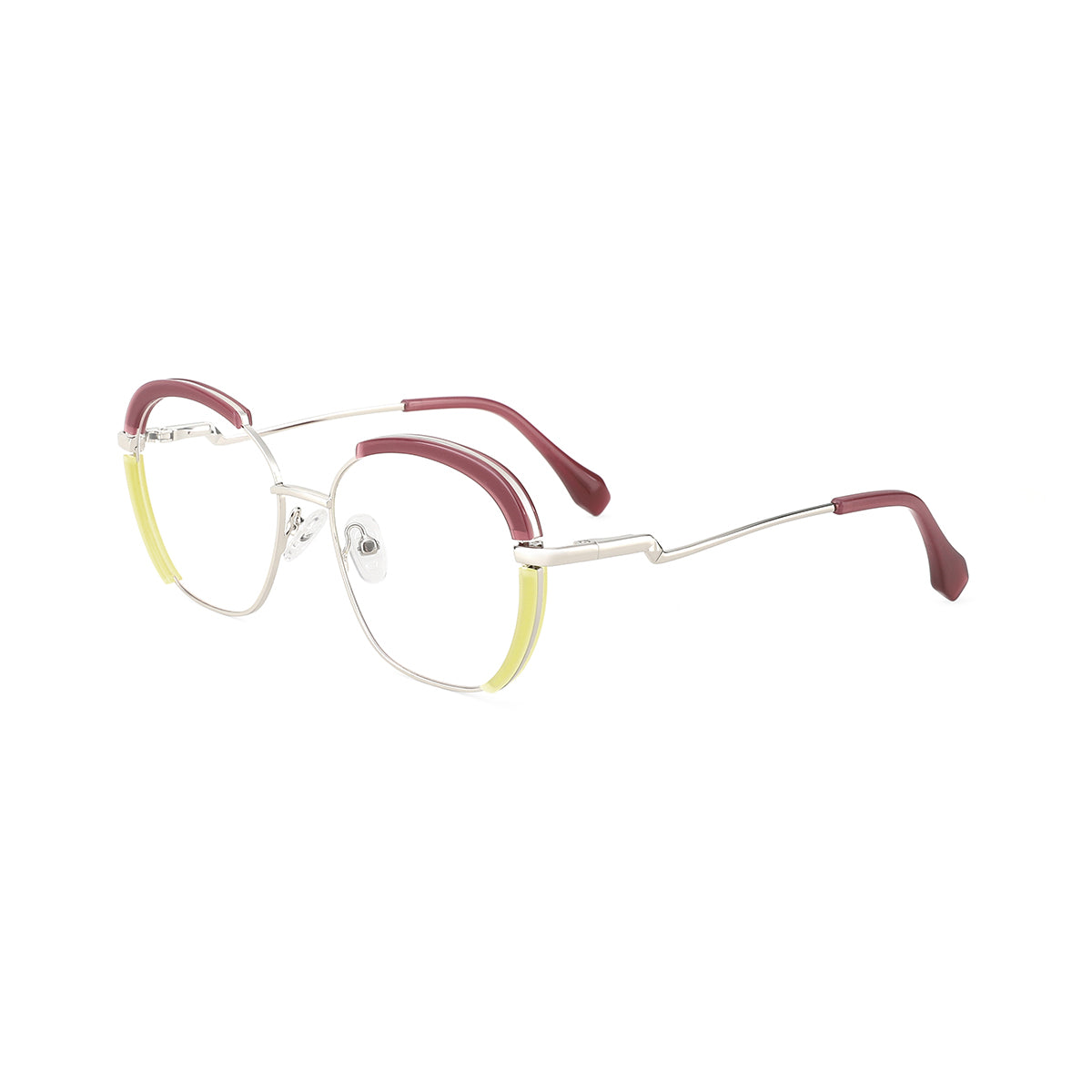 WINE RED/SILVER