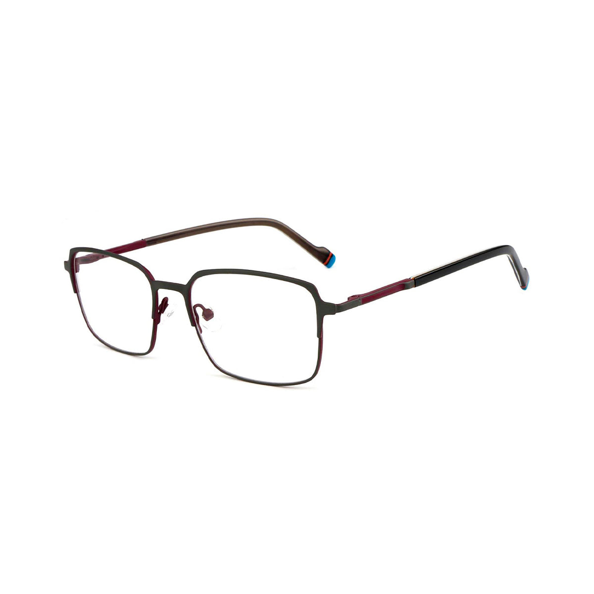 GREY/RED