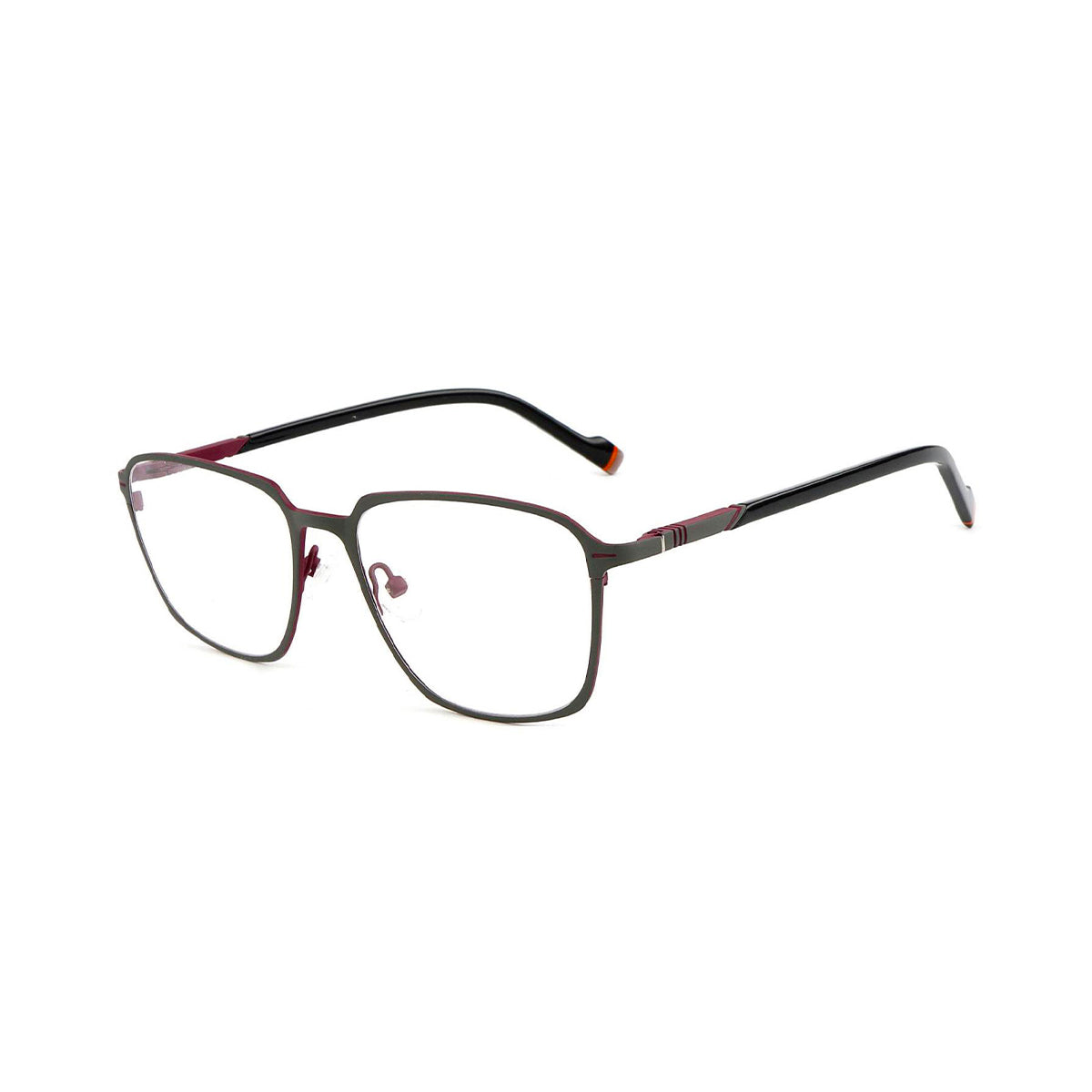 GREY/RED