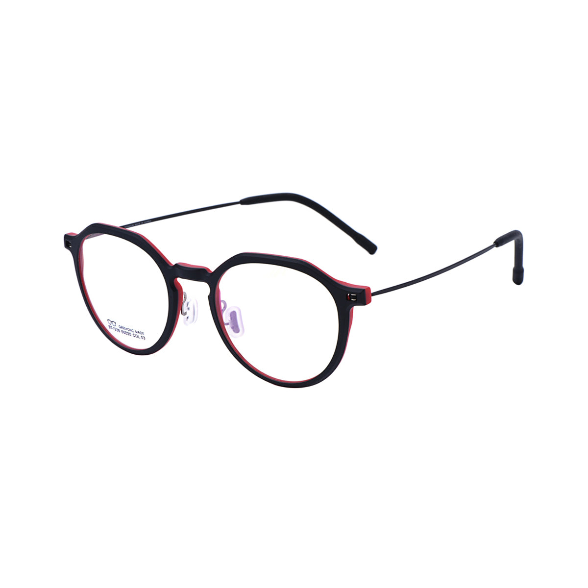 BLACK/RED