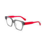 GRAY/RED