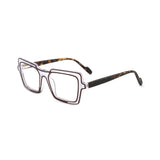 BROWN/TRANSPARENT