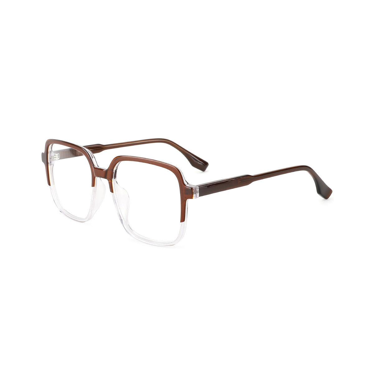 BROWN/TRANSPARENT