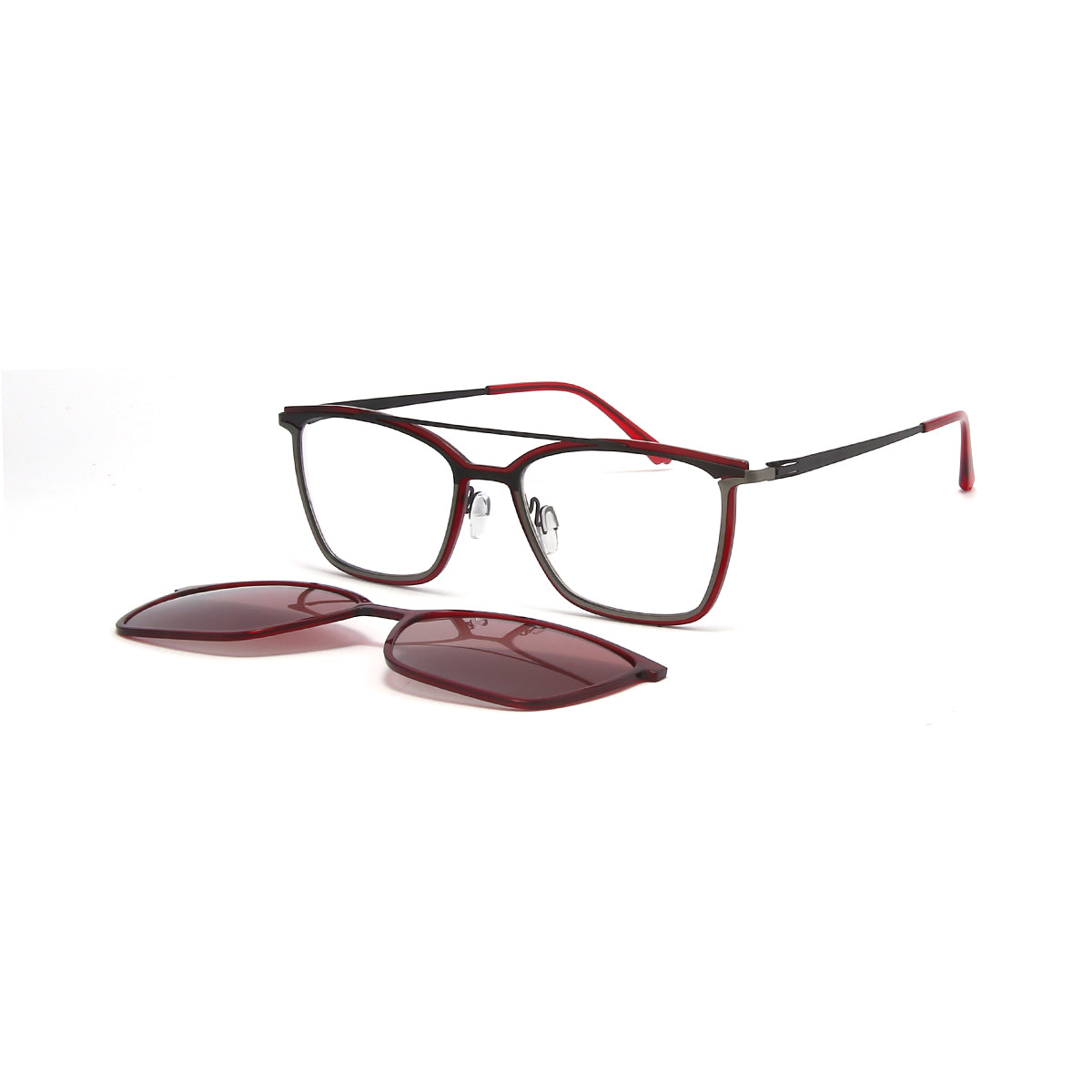 WINE RED/GUN
