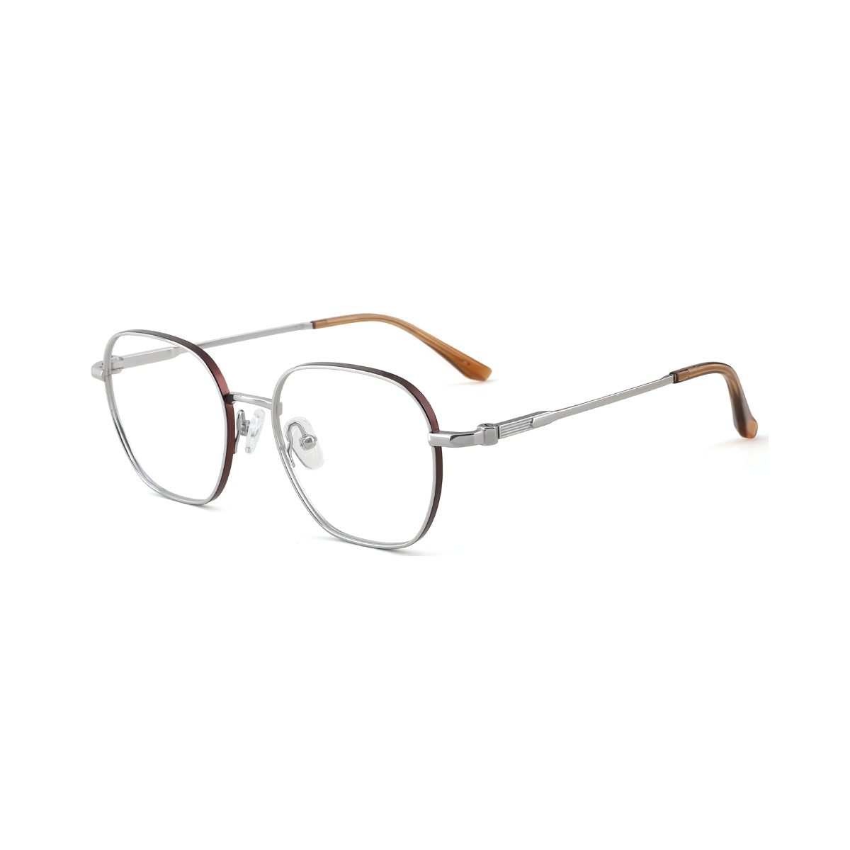 BROWN/SILVER