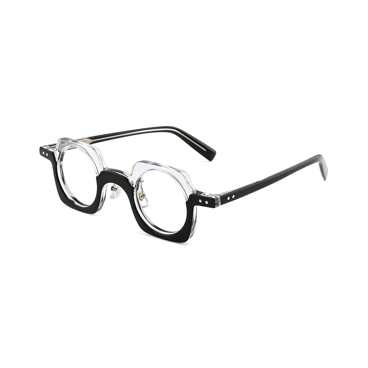 TRANSPARENT/BLACK
