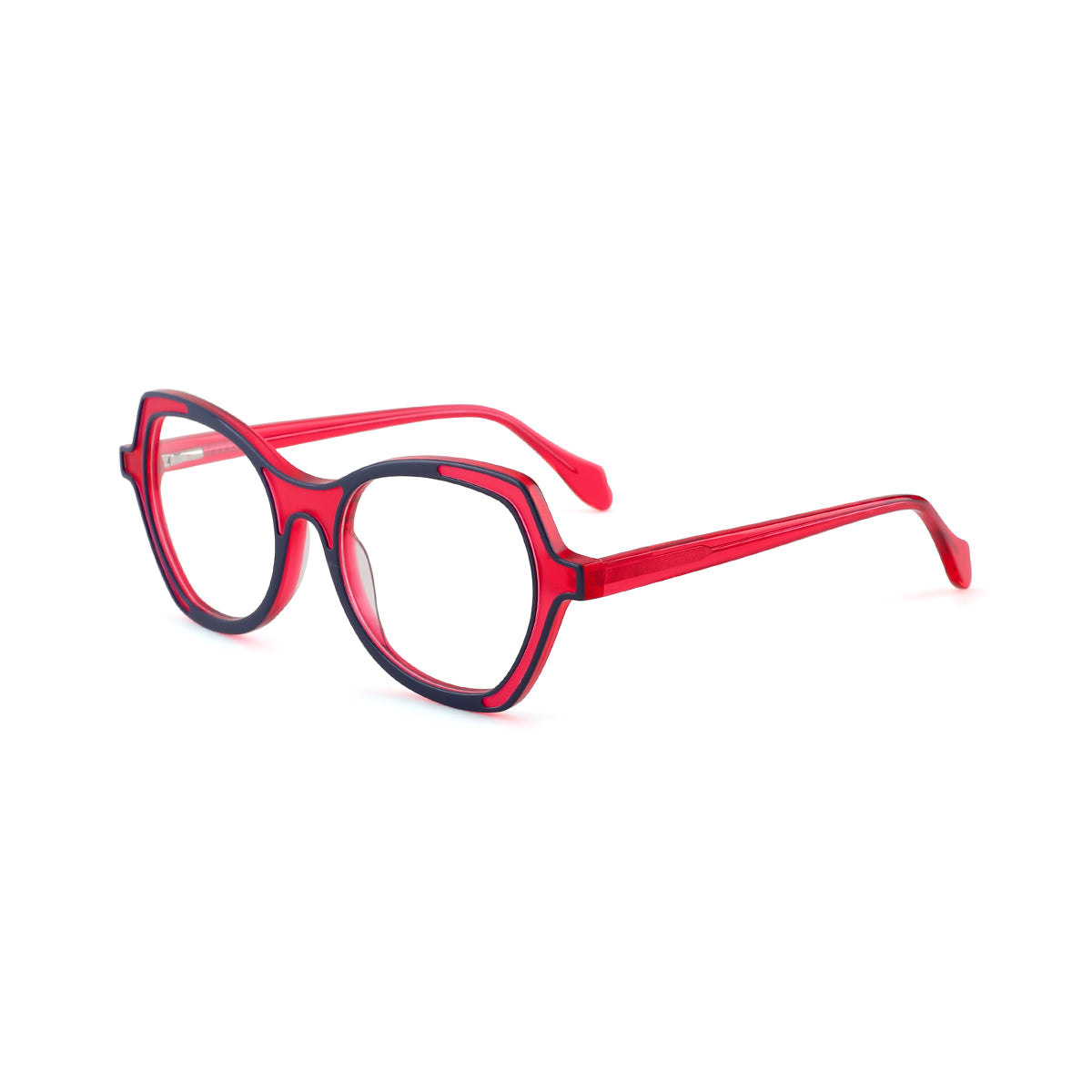 GRAY/RED