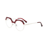 WINE RED/SILVER