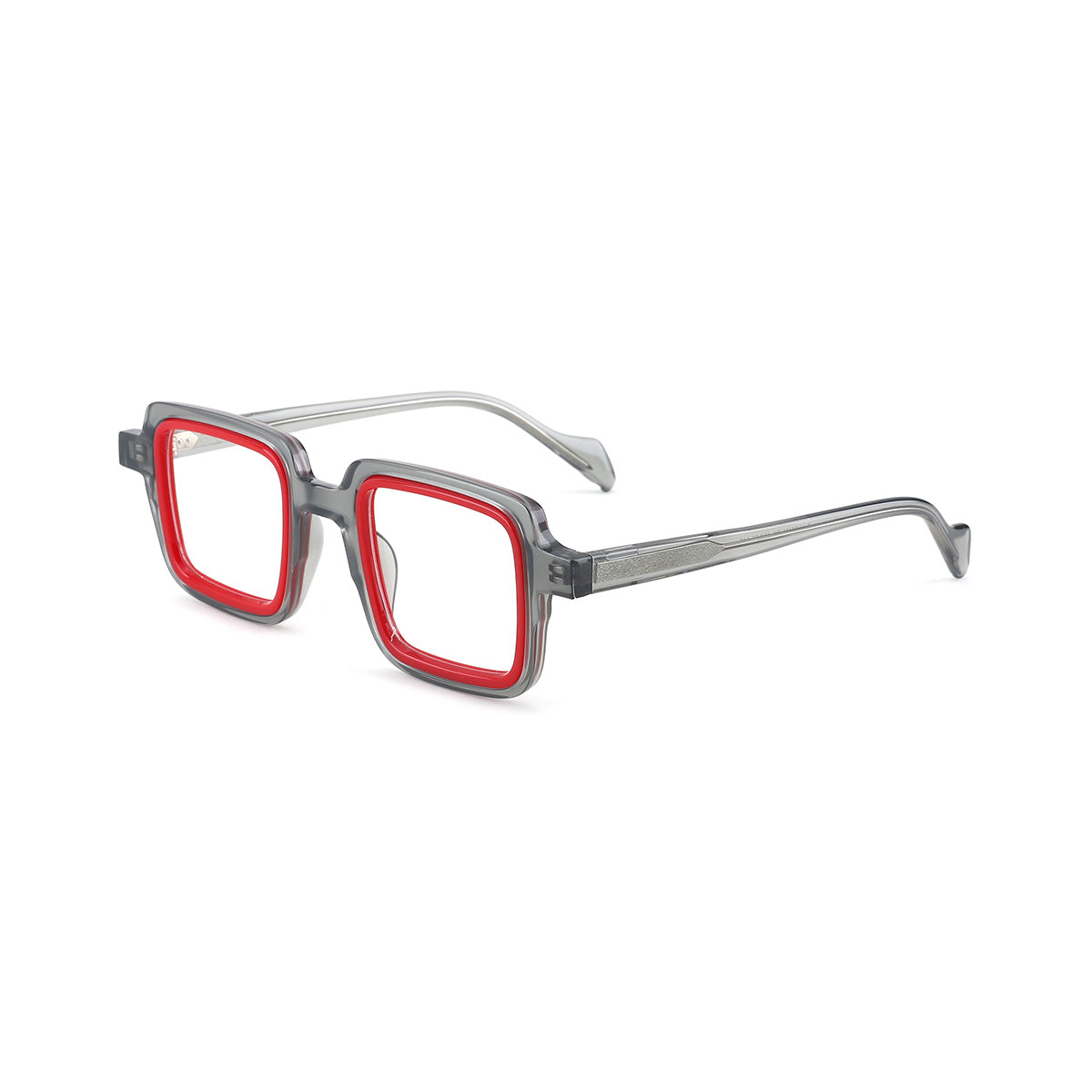 GREY/RED