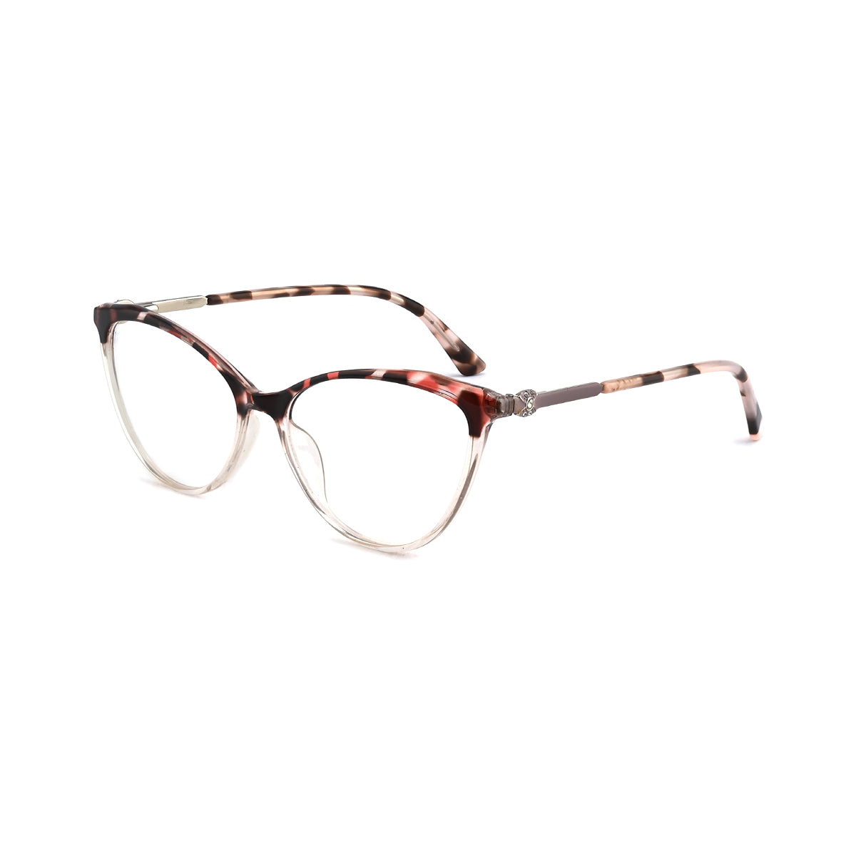 DEMI RED/TRANSPARENT