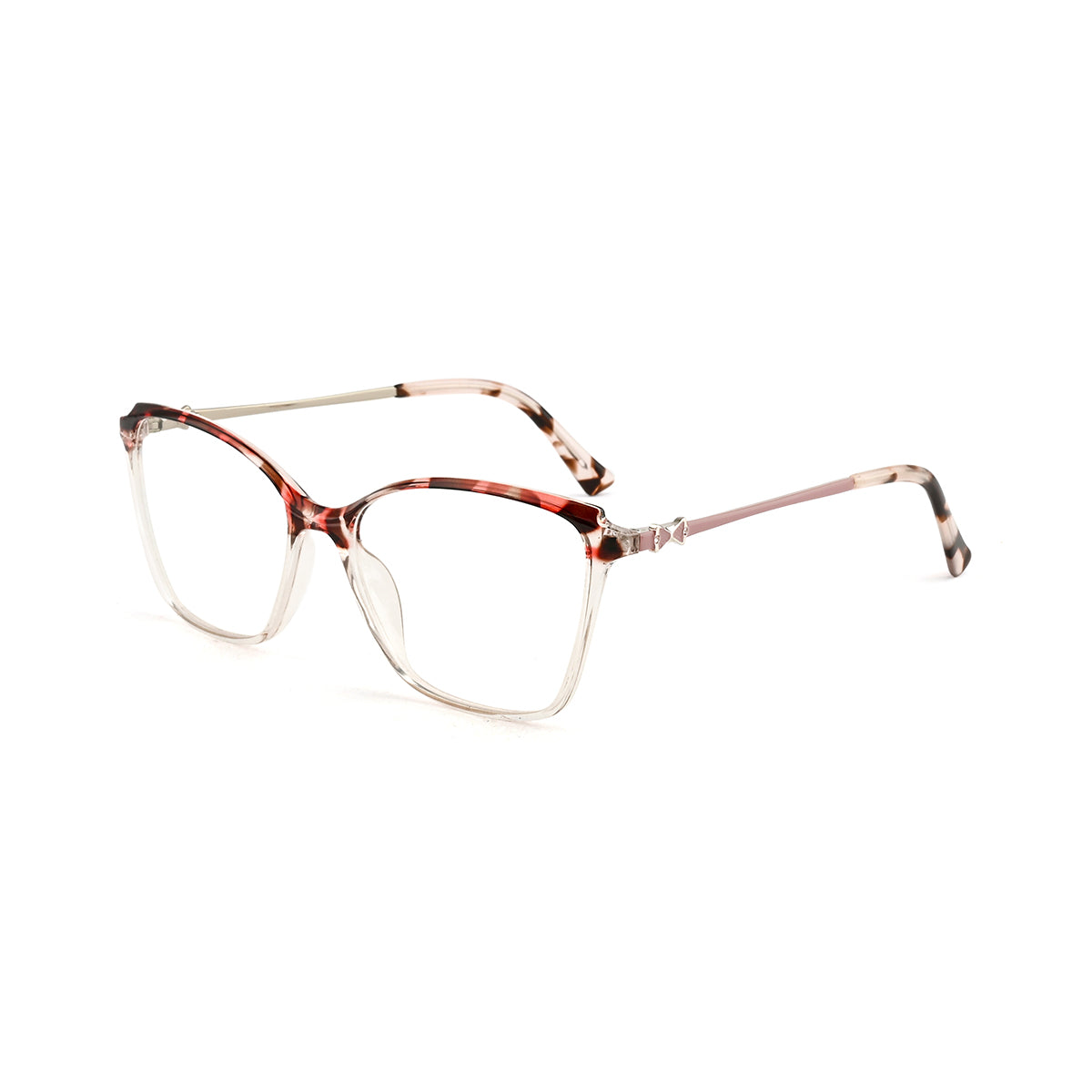 DEMI RED/TRANSPARENT