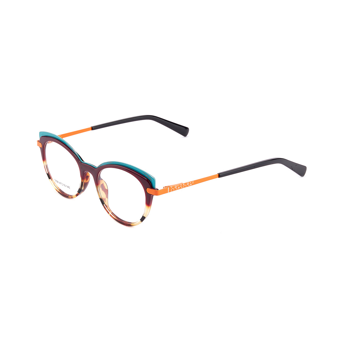 BROWN/CYAN