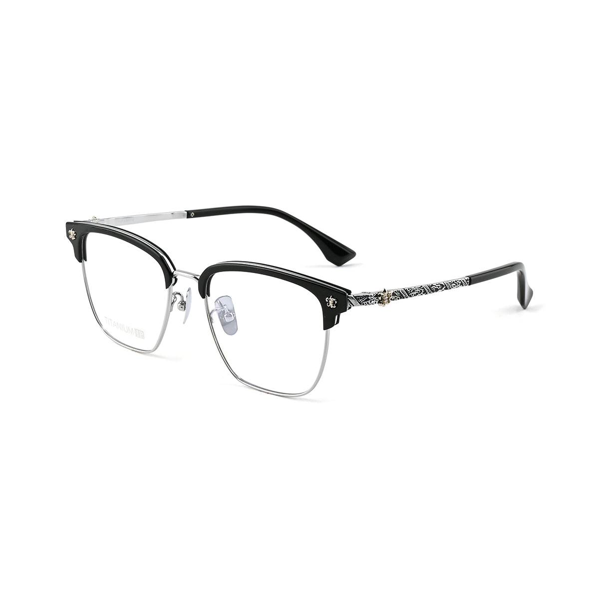 BLACK/SILVER